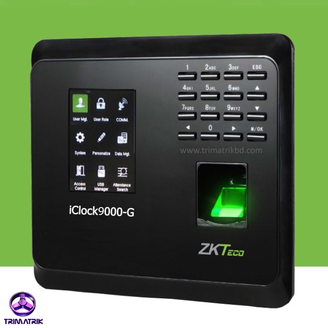 ZKTeco iClock9000-G Time Attendance Terminal with (GPRS)